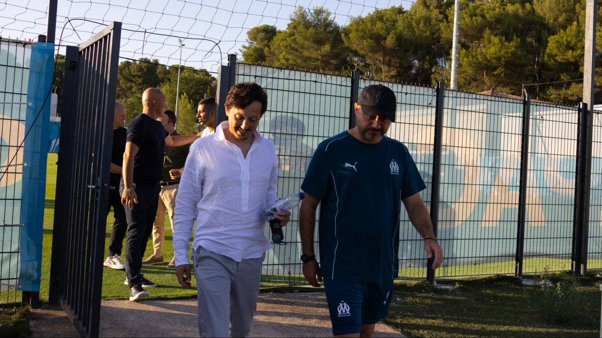 Pablo Longoria et Roberto DE ZERBI